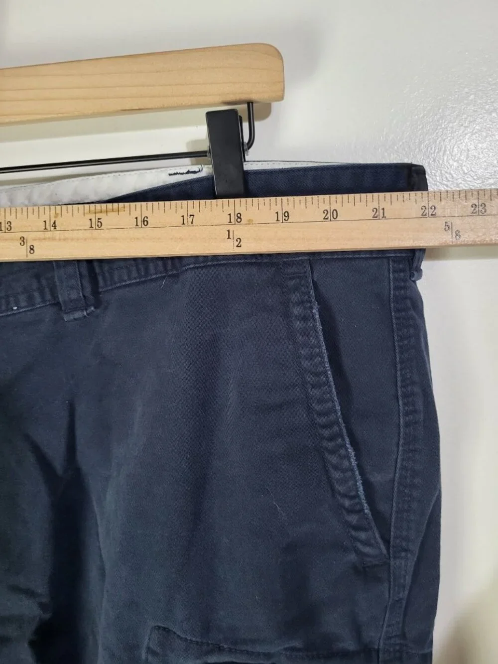 POLO Ralph Lauren Men's SZ 46 Navy Blue Cargo Utility Shorts